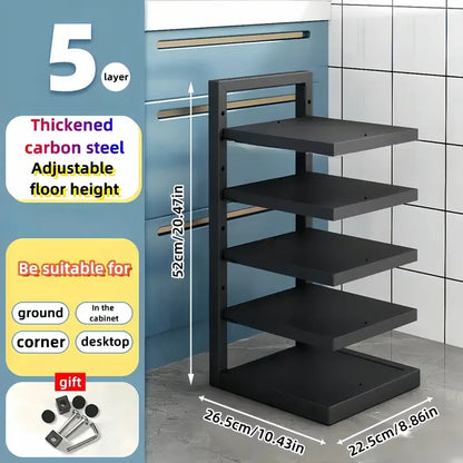 Adjustable Pot & Pan Organizer – 2 to 5 Tiers — product image 13 of 15