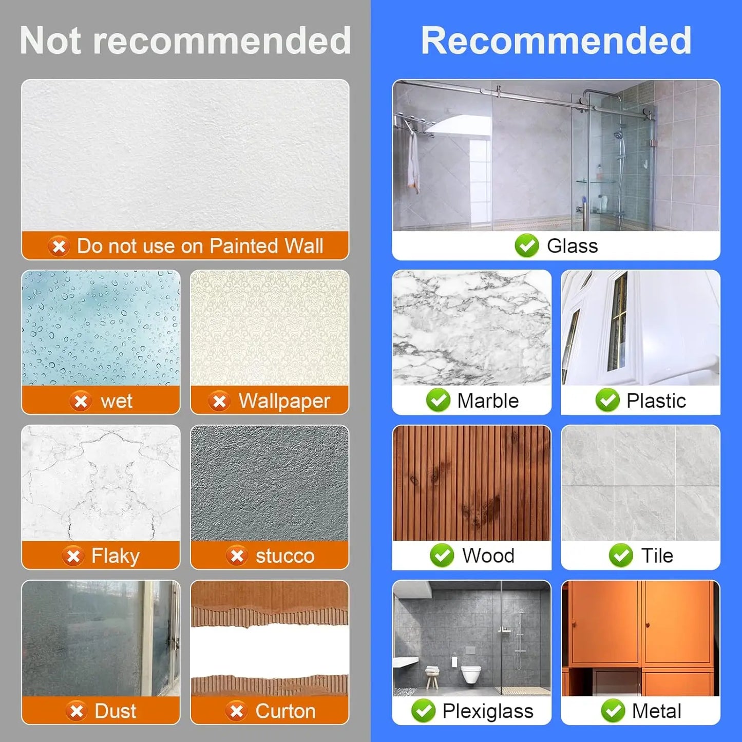 Adhesive Multi-Purpose Wall Hooks for Brooms & Mops