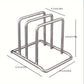 Stainless Steel Pot Lid & Cutting Board Organizer