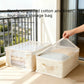 Linen Bedding Storage Box with View Window