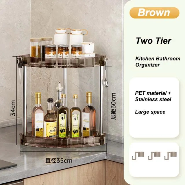 Multi-Layer Corner Storage Rack