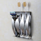 Self-Adhesive Wall-Mounted Toothbrush Holder, 2/3 Hooks