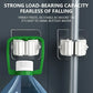 Self-Adhesive Wall-Mounted Broom & Mop Holder
