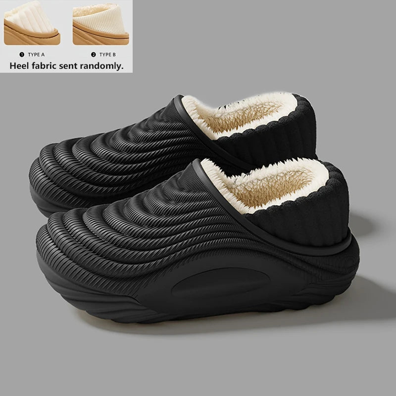 CozyWave — Plush Winter Slippers