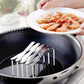 Foldable Stainless Steel Pot Lid Rack