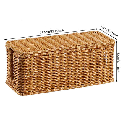 Hand-Woven Cable Management Box for Desk & TV Areas — product image 4 of 8