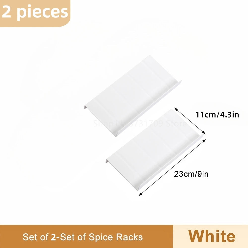 4-Layer Adjustable Spice Drawer Organizer