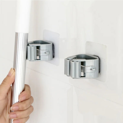 Adhesive Multi-Purpose Wall Hooks for Brooms & Mops — product image 2 of 13