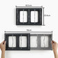 7-Grid Telescopic Pot & Lid Organizer