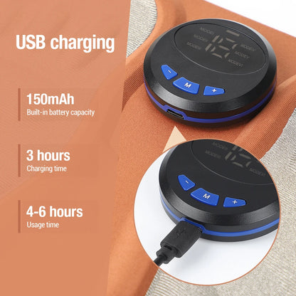 EMS Foot Massager Pad – Electric Muscle Stimulator, 6 Modes