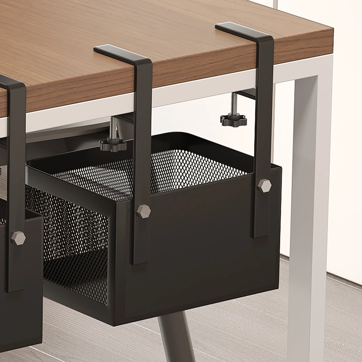 Under-Desk Hanging Storage Basket – 3 Sizes