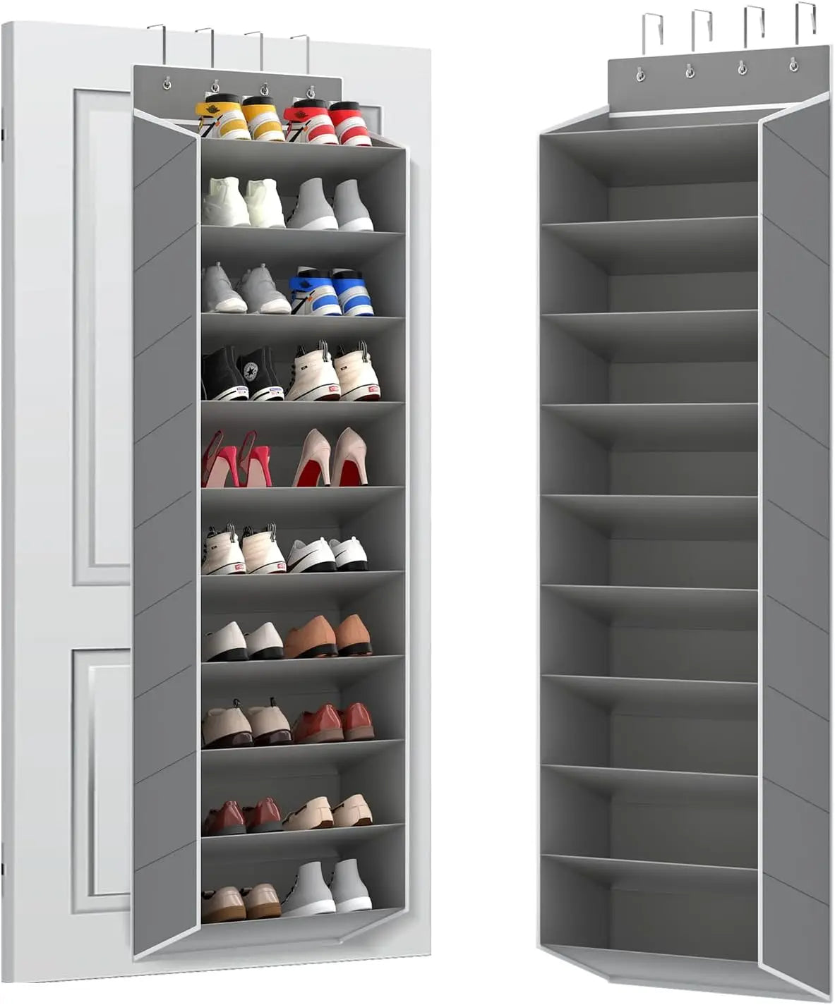 10-Tier Over-Door Shoe Organizer