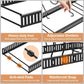 Expandable Pot, Pan & Lid Organizer with 10 Dividers