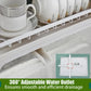 2-Tier Dish Drying Rack with Drainboard