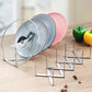 Foldable Stainless Steel Pot Lid Rack