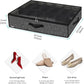 Under-Bed Shoe Storage Organizer with Clear Cover