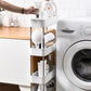 3/4-Tier Slim Rolling Storage Cart