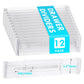 6/8/10/12-Pack Expandable Drawer Organizers