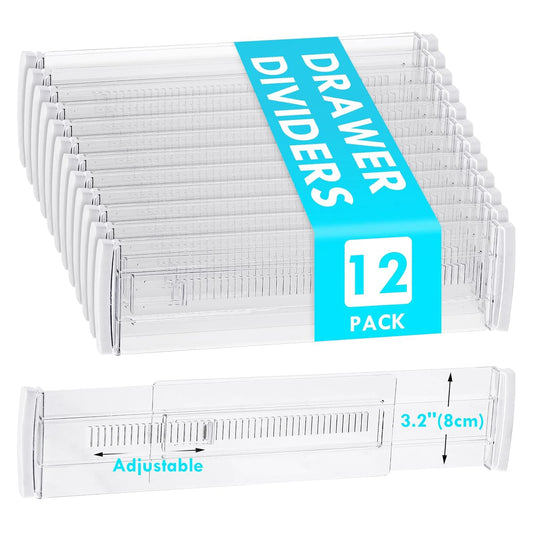 6/8/10/12-Pack Expandable Drawer Organizers — product image 1 of 11