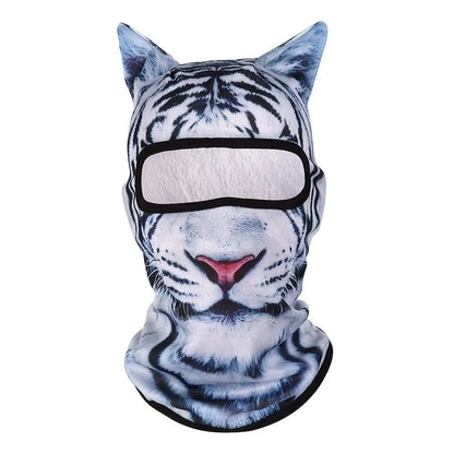 3D Animal Ski Mask — Cat & Husky Balaclava