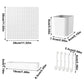 Wall-Mounted Pegboard Organizer with Hooks