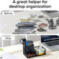 3-Compartment Mesh Desk Organizer