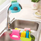 Double-Sink Saddle Caddy with Drainage