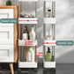 3/4-Tier Slim Rolling Storage Cart