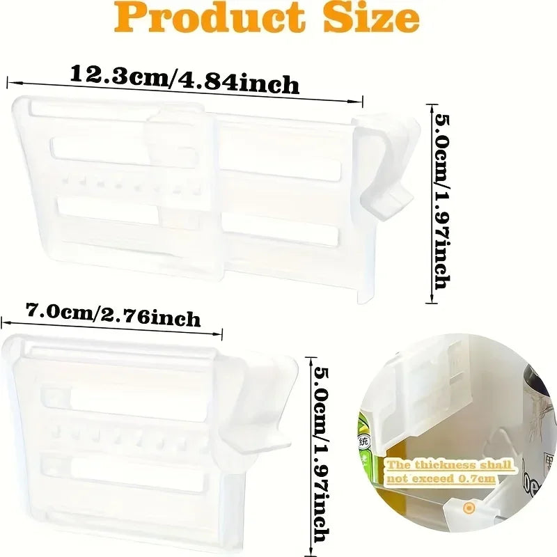 Expandable Adjustable Refrigerator Divider