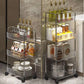 2/3/4-Tier Mobile Rolling Storage Cart