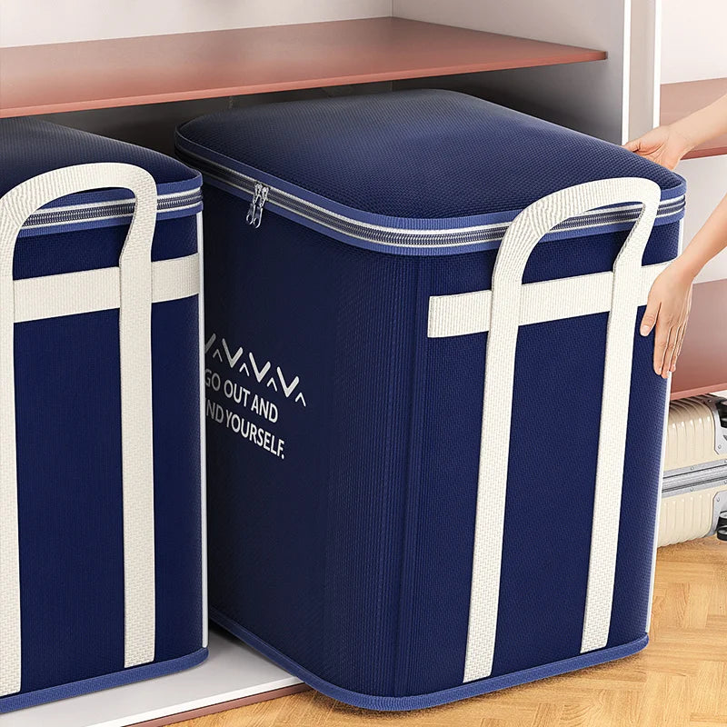 Extra-Large Bedding Storage Bag with Reinforced Handles