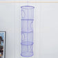 4-Compartment Foldable Hanging Mesh Organizer