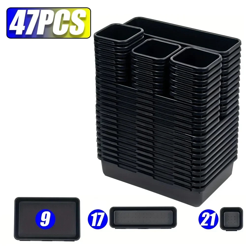 8/26/47-Piece Tool Tray & Drawer Organizer