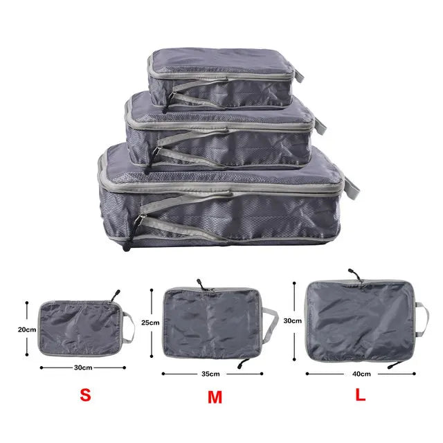 Foldable Compression Packing Cubes