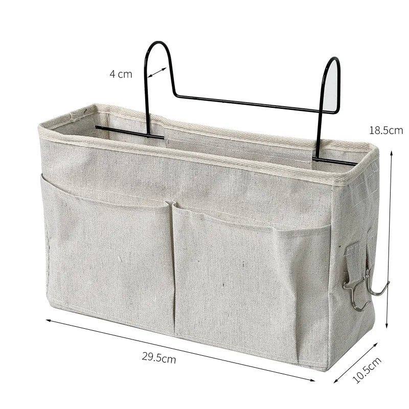 Multi-Pocket Fabric Wall Storage Organizer