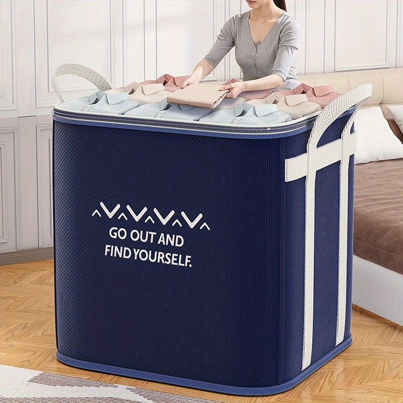 Extra-Large Bedding Storage Bag with Reinforced Handles