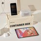 Cable Management Box with Phone Stand & Side Openings