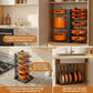 8-Tier Metal Pot, Pan & Lid Organizer