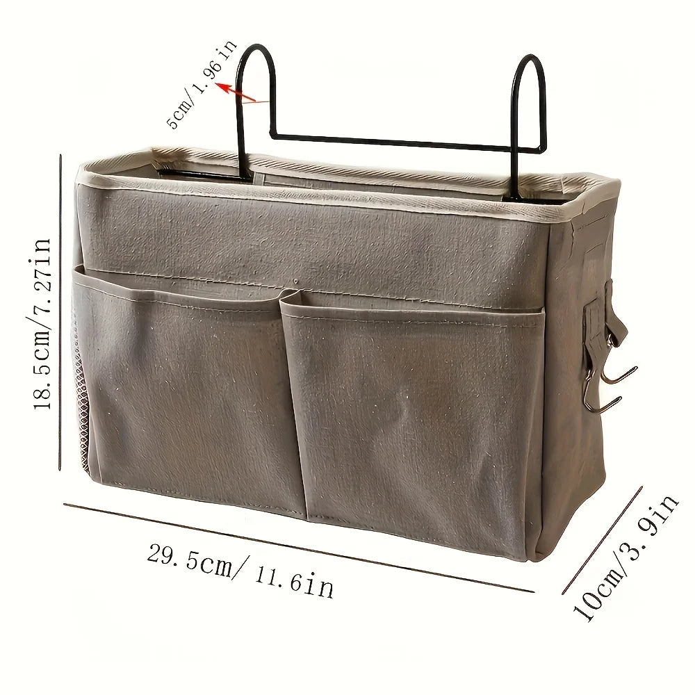 Multi-Pocket Fabric Wall Storage Organizer