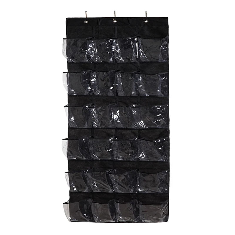 24-Grid Over-Door Shoe Organizer