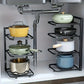 Adjustable Pot & Pan Organizer – 2 to 5 Tiers