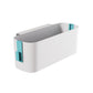Hanging Plastic Bedside Caddy with Removable Hook