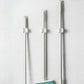 1/4-Piece No-Drill Wall-Mounted Broom & Mop Clips