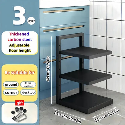 Adjustable Pot & Pan Organizer – 2 to 5 Tiers — product image 9 of 15