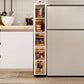 20 cm Slim Rolling Storage Cabinet, 3/4/5 Tiers