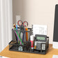 3-Compartment Mesh Desk Organizer