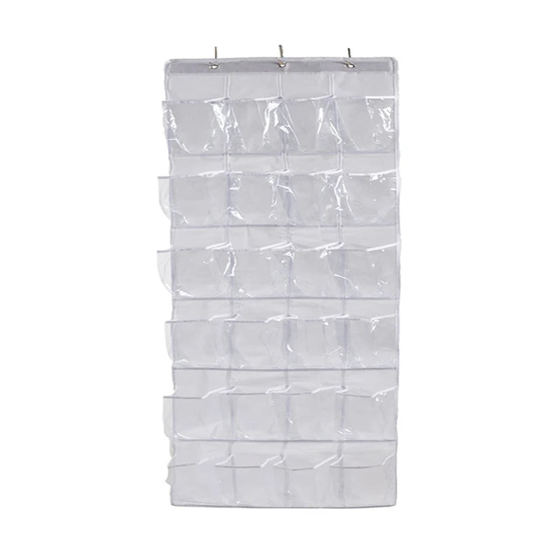 24-Grid Over-Door Shoe Organizer