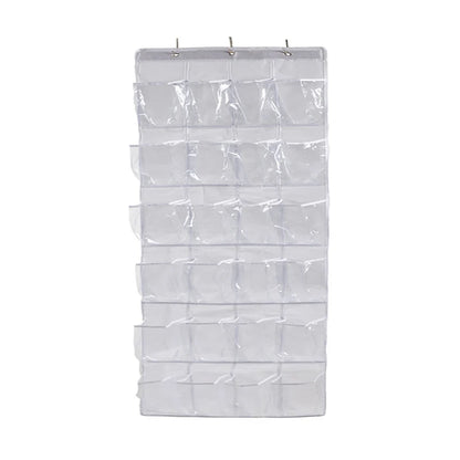 24-Grid Over-Door Shoe Organizer