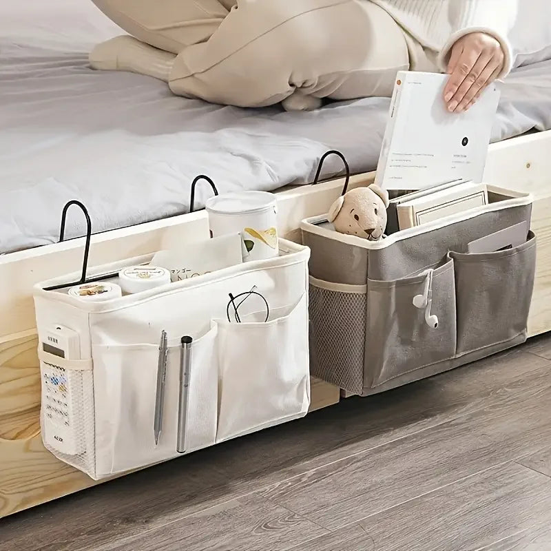 Multi-Pocket Fabric Wall Storage Organizer