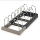 7-Grid Telescopic Pot & Lid Organizer